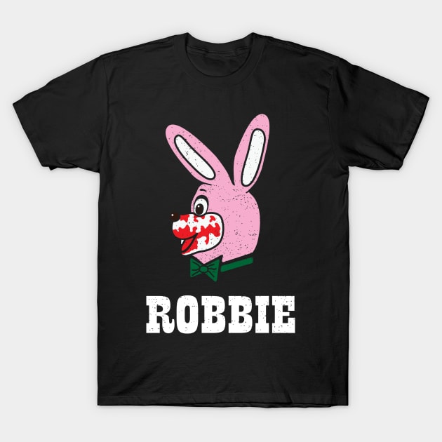 Robbie The Rabbit T-Shirt by Daletheskater